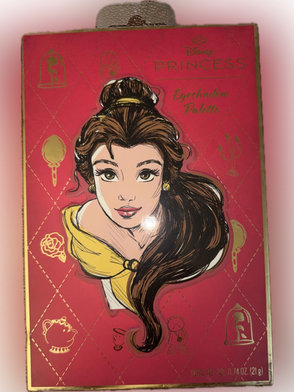 Taste Beauty x Disney Belle Themed Makeup Palette - elegant fairytale 12 shades